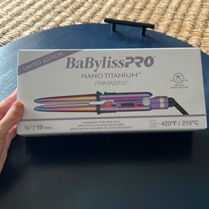 🌈 🩷BaBylissPRO NANO TITANIUM limited edition! 💜🩷❤️🧡💛